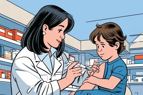 Vaccins, TROD, antibiotiques… 21,5 millions d’actes de soins réalisés en pharmacie en 2025