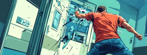 Dans le Gard, un homme s’est introduit aux urgences avec une hache et une bombe lacrymogène pour en découdre avec un membre du personnel