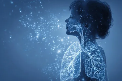 Asthme léger de l’enfant : un inhalateur combiné réduit de 45 % les crises par rapport au salbutamol seul