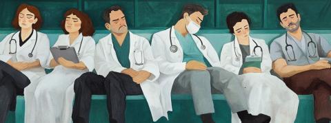 « Le médecin ne s'épuise pas parce qu'il est fragile : c'est la combinaison d'une organisation de travail contraignante et d'un investissement personnel très fort qui dépasse ses capacités de récupération », Dr Clément Duret