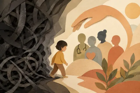 Emmanuel Macron annonce sept nouveaux centres de soins pour les enfants victimes de violences
