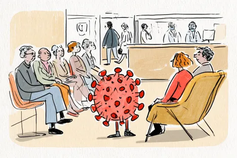 Covid-19 : les consultations et passages aux urgences continuent d'augmenter à deux semaines de la vaccination