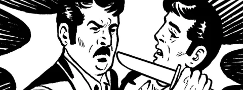 Armé d'un couteau et d'un marteau, il se jette sur un dentiste et son assistante