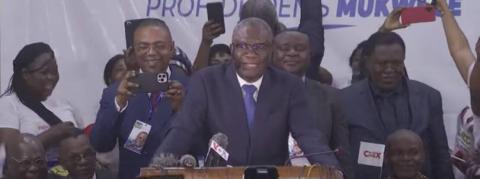 Dr Denis Mukwege, le gynéco au grand cœur, candidat à la présidentielle en RDC