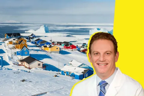Dr Joseph Griffin, le médecin américain, venu évaluer la santé du Groenland et accusé d’ingérence