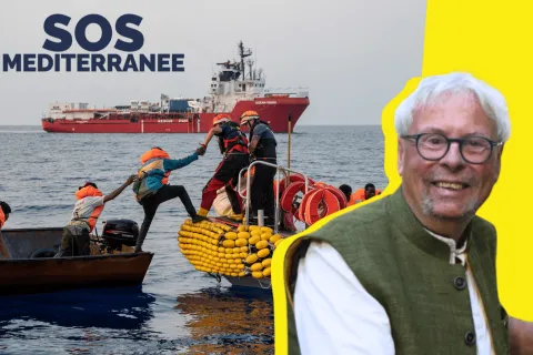 Le médecin humanitaire Pierre Micheletti prend la tête de SOS Méditerranée France