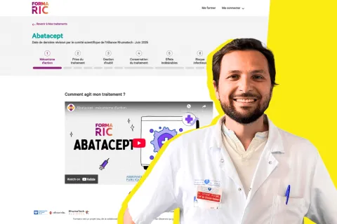 Dr Olivier Fogel : « Avec FormaRIC, les patients atteints de rhumatismes chroniques redeviennent maîtres de leur maladie, et les médecins disposent d’un outil pour mieux communiquer »