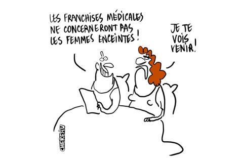 Le dessin du reste à charge qui continue d’augmenter