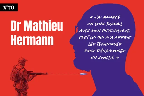 « Je suis parti travailler à 13 h, j’ai embrassé ma femme, et je me suis fait tirer dessus en visite. J’aurais pu ne pas revenir »