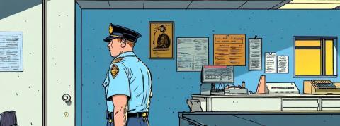 Un gendarme dépose une réquisition de garde à une médecin généraliste surmenée, elle se met en arrêt maladie
