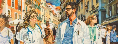 Les médecins hospitaliers portugais en grève pour leur salaire, un des pires d’Europe