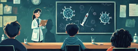 Dix minutes de sensibilisation au vaccin HPV pour doubler les intentions de se faire vacciner chez des élèves de troisième