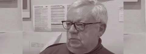 Henri Boguet, généraliste à 82 ans : « je me sens encore en forme pour travailler, il ne restait plus qu'un médecin à Fontoy, alors j'ai remis ma plaque. »