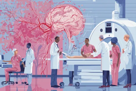 Grâce à l’IA, les patients ont trois fois plus de chances de récupération après un AVC