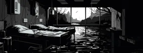 Le rez-de-chaussée d’une clinique de Gironde inondé, 15 patients évacués