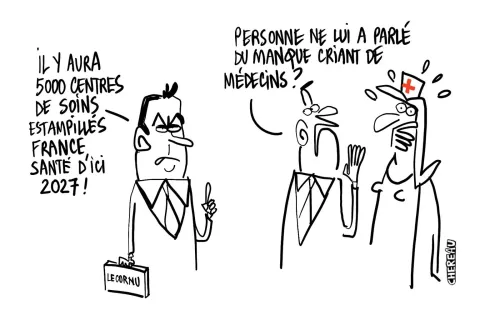 Le dessin du désert médical (presque) repeuplé