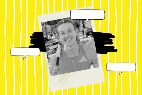 La perchiste et étudiante en médecine Margot Chevrier enfin de retour en compétition