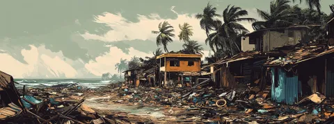 Après le passage du cyclone Chido à Mayotte, de nombreux bâtiments détruits dont l'hôpital « très endommagé » et les centres médicaux devenus « inopérants »