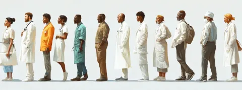 À l’hôpital, le parcours du combattant des Padhue qui pallient les pénuries de médecins