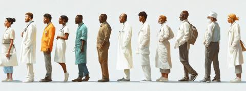 À l’hôpital, le parcours du combattant des Padhue qui pallient les pénuries de médecins