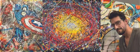 Un médecin, un artiste : « La peinture me sort de la procédure, les protocoles, la rigueur administrative de l’hôpital »