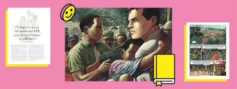 Kivu : quand le Dr Mukwege devient héros de BD 