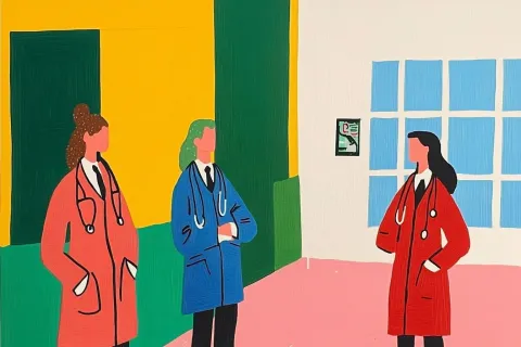  Parmi les médecins de moins de 40 ans en libéral, les femmes sont largement majoritaires