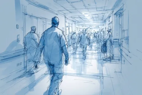 Enterrer l’hôpital pour le sauver : la stratégie désespérée des soignants