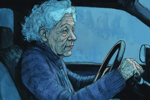 Les personnes âgées déprimées plus dangereuses que les autres au volant
