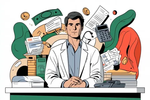 Médecins généralistes : 191 000 € d’honoraires, mais combien reste-t-il vraiment à la fin de l’année ?