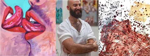 « J’ai peint la carte de la Syrie avec mon propre sang, je n’aurais jamais fait ça sans être médecin »