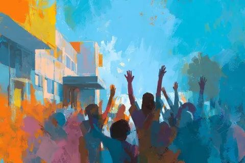 Des patients se mobilisent au côté des médecins pour sauver la chirurgie complexe d’un hôpital privé à Mougins