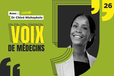 Dr Chloé Ntshaykolo, onco-pneumologue :  « Le but ce n’est pas de mettre une immuno ou une chimio à tout prix aux patients mais qu’ils puissent encaisser » 