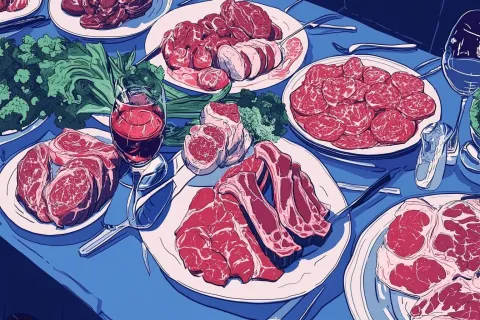 Consommer trop de viande rouge augmente le risque de démence