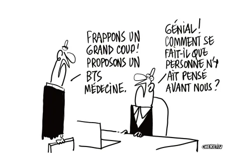 Le dessin du plan des députés pour mettre les médecins plus rapidement sur le marché du travail