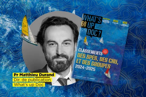 « Découvrez notre classement des CHU, des spés et des groupes de spés, nouvelle mouture » : l'édito du Pr Matthieu Durand 