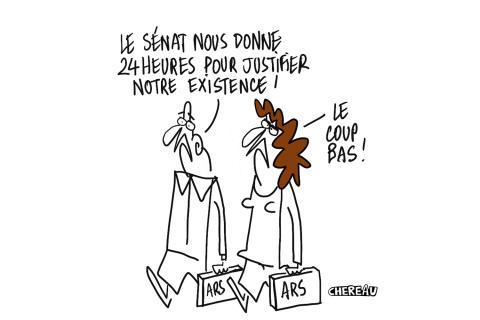 Le dessin du... préfet tout puissant qui remplace l'ARS