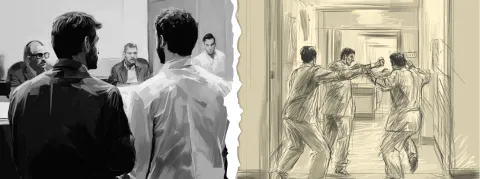 Agression des soignants à Annemasse : et si les suspects n’étaient pas les dangereux agresseurs décrits par le personnel de l'hôpital ? 