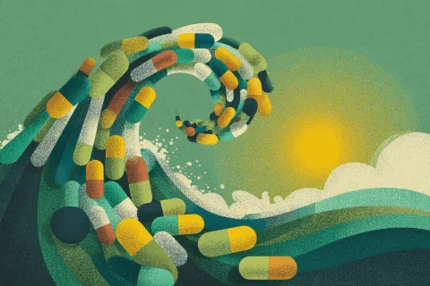 Après la baisse de prescriptions d'antibiotiques en 2023, ça repart à la hausse en 2024...