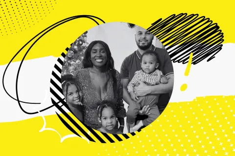 Camillia alias @mamanfaitmedecine, étudiante en 4e année de médecine et maman de 3 enfants : « Ce n’est pas une catastrophe. C'est juste une réorganisation. »