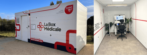 Des téléconsultations dans un container pour lutter contre le renoncement aux soins dans les déserts médicaux