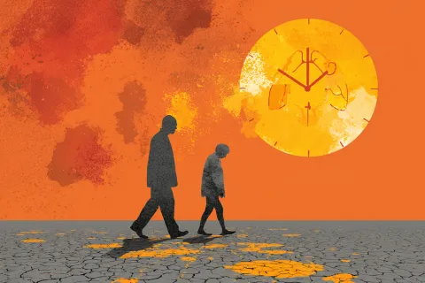 En plus de tout le reste, les épisodes de canicule pourraient aussi nous faire vieillir plus vite