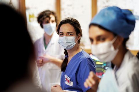 Clémentine, médecin au urgences de la Pitié Salpêtrière