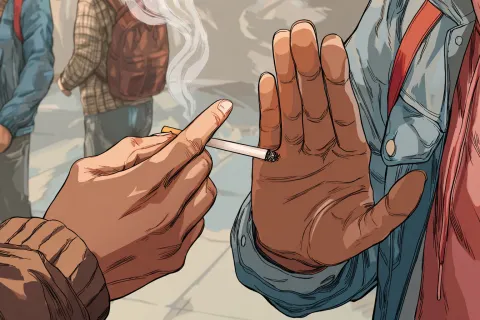 Les ados français bons élèves en termes de consommation de tabac, alcool et drogues 