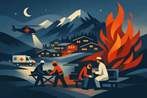 Incendie de Crans-Montana : la France accueille des grands brûlés dans ses hôpitaux