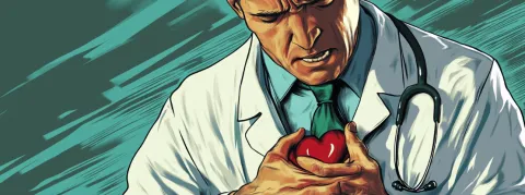 Un médecin diagnostique sa propre crise cardiaque en sauvant un patient… d’une crise cardiaque