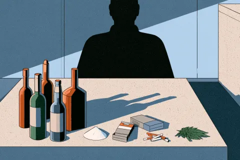 L’alcool reste le premier motif de prise en charge dans les centres d’addictologie, mais le cannabis et le tabac reculent 