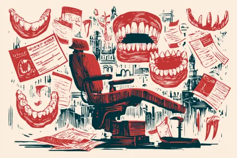 10 000 actes fictifs ou injustifiés, 2,6 millions d'euros de préjudice : 5 ans de prison pour un dentiste fraudeur