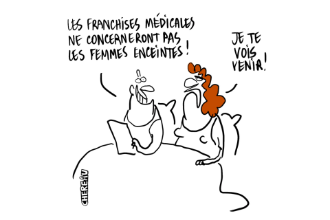 Le dessin du… reste à charge qui continue d’augmenter