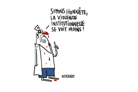 Le dessin du système qui cogne en silence